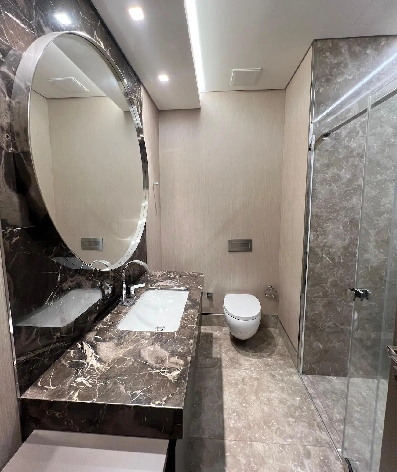 Fitted bathroom